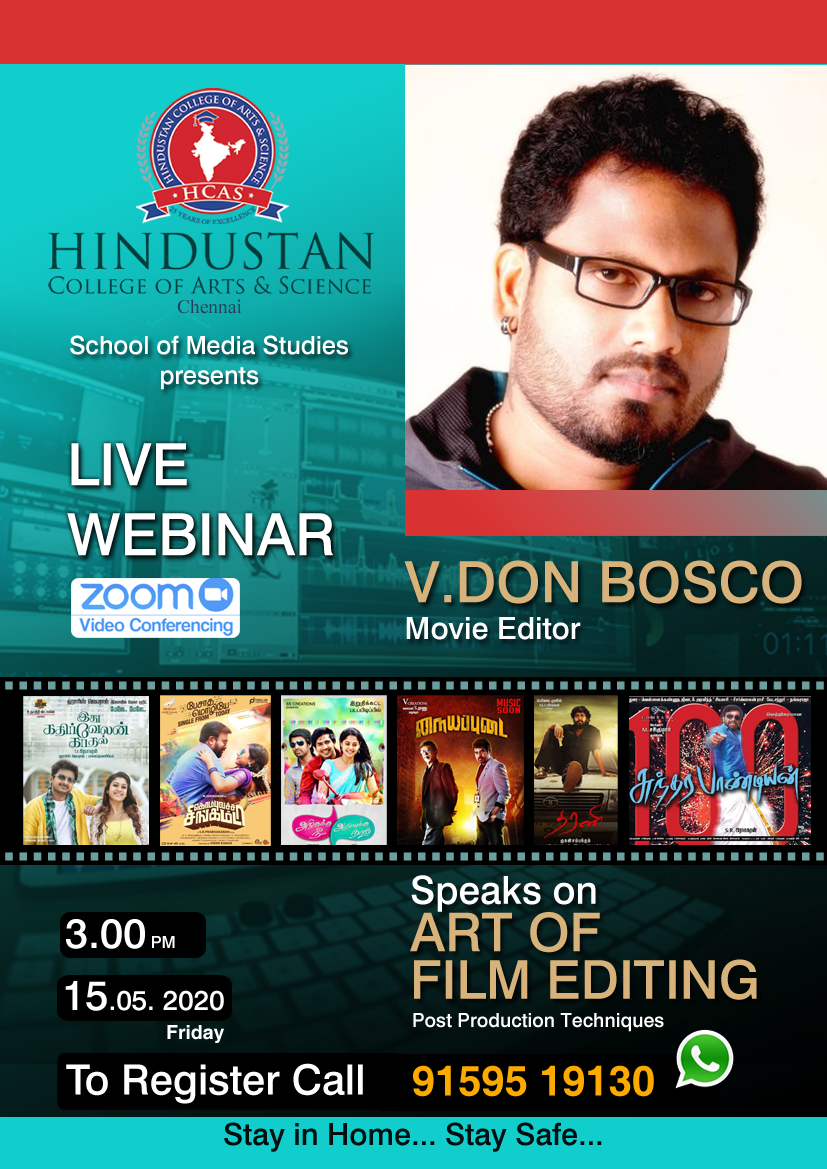 Webinar - Art of Film Editing.