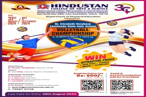 Dr.Elizabeth Verghese Tamilnadu State Inter School  Volleyball Championship 2024